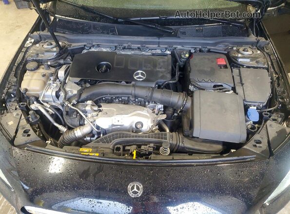 WDD3G4EB4KW001569 2019 MERCEDES-BENZ A Черный Вид задней части салона