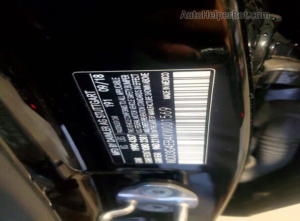 WDD3G4EB4KW001569 2019 MERCEDES-BENZ A Черный Вид подкапотного пространства