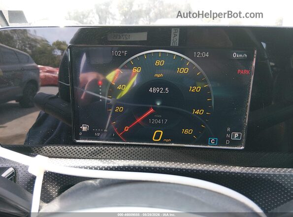 WDD3G4EB4KW013740 2019 MERCEDES-BENZ A 220 Белый Вид задних сидений
