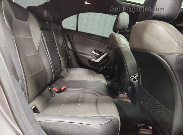 WDD3G4EB5KW002357 2019 MERCEDES-BENZ A Gray Вид задніх сидінь