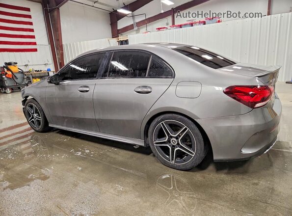 WDD3G4EB5KW002357 2019 MERCEDES-BENZ A Gray Задня ліва чверть