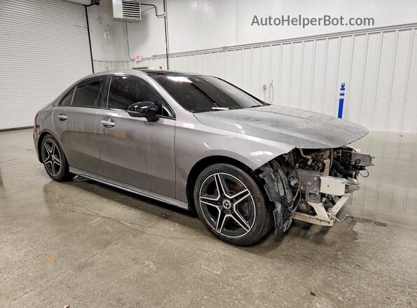 WDD3G4EB5KW002357 2019 MERCEDES-BENZ A Gray Передня права чверть