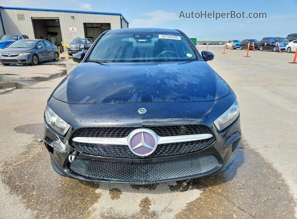 WDD3G4EB5KW018879 2019 MERCEDES-BENZ A Black Widok z przodu