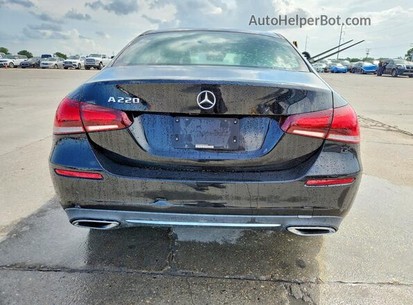 WDD3G4EB5KW018879 2019 MERCEDES-BENZ A Black Widok z tyłu