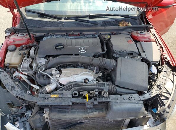 WDD3G4EB8KW013658 2019 MERCEDES-BENZ A Красный Вид задней части салона