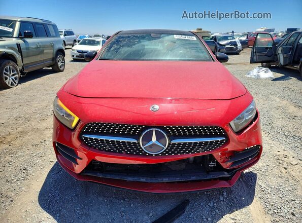 WDD3G4EB8KW018410 2019 MERCEDES-BENZ A Red Vista frontal