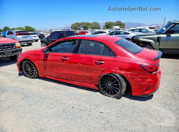 WDD3G4EB8KW018410 2019 MERCEDES-BENZ A Red Trasero izquierdo