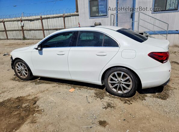 WDD3G4EBXKW017789 2019 MERCEDES-BENZ A White უკანა მარცხენა