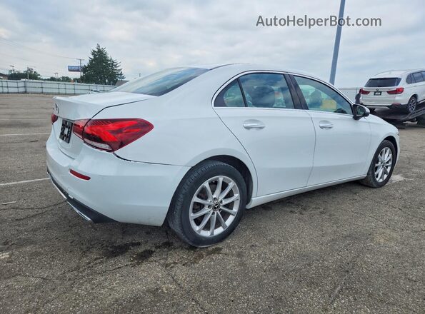 WDD3G4EBXKW020708 2019 MERCEDES-BENZ A White Tył prawy