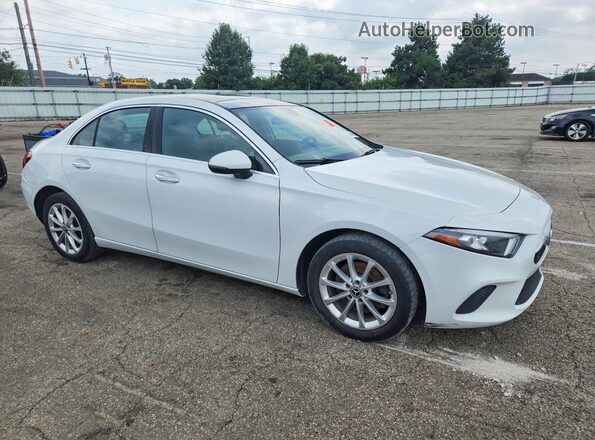 WDD3G4EBXKW020708 2019 MERCEDES-BENZ A White Przód prawy