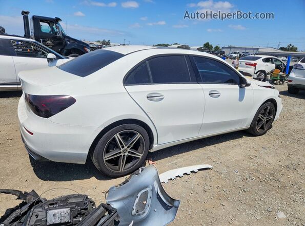 WDD3G4EBXKW021955 2019 MERCEDES-BENZ A White Rear right