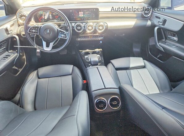WDD3G4EBXKW021955 2019 MERCEDES-BENZ A White Dashboard view