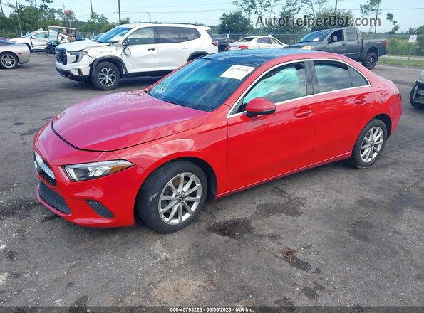 WDD3G4EBXKW023723 2019 MERCEDES-BENZ A 220 Red Przód lewy
