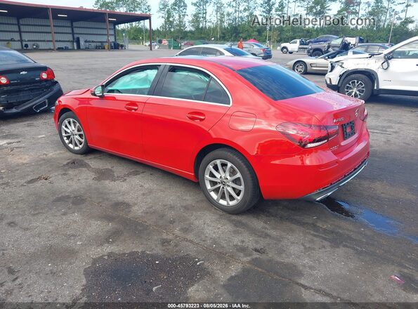 WDD3G4EBXKW023723 2019 MERCEDES-BENZ A 220 Red Tył lewy