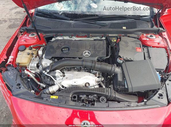 WDD3G4EBXKW023723 2019 MERCEDES-BENZ A 220 Red Widok z tyłu