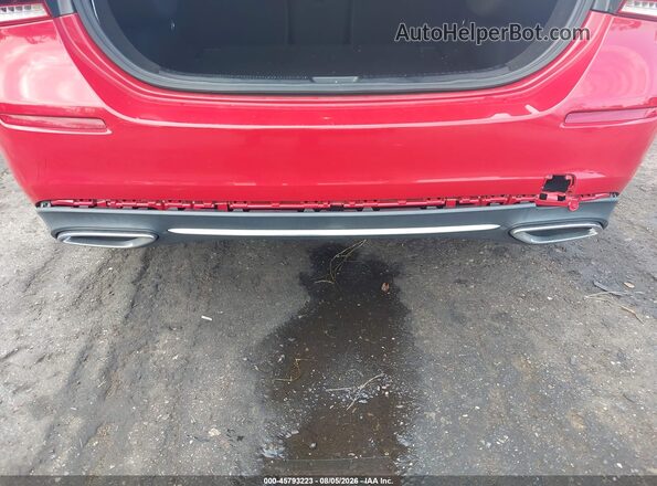 WDD3G4EBXKW023723 2019 MERCEDES-BENZ A 220 Red Widok z przodu