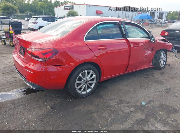 WDD3G4EBXKW023723 2019 MERCEDES-BENZ A 220 Red Tył prawy
