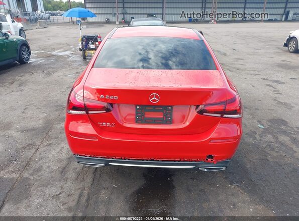 WDD3G4EBXKW023723 2019 MERCEDES-BENZ A 220 Red 