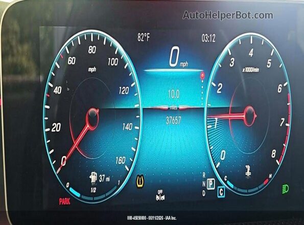 WDD3G4FB0KW024667 2019 MERCEDES-BENZ A Серый Вид спереди