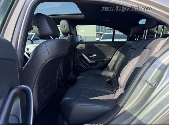 WDD3G4FB0KW024667 2019 MERCEDES-BENZ A Серый Вид задних сидений