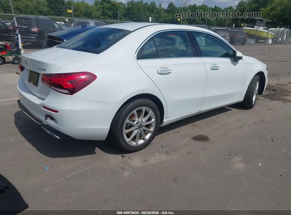 WDD3G4FB2KW020975 2019 MERCEDES-BENZ A 220 White უკანა მარჯვენა