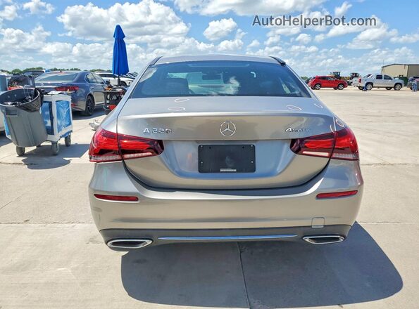 WDD3G4FB2KW028235 2019 MERCEDES-BENZ A Silver Հետևի տեսք