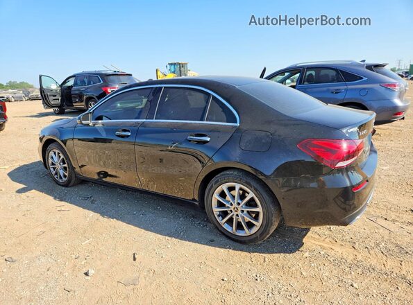 WDD3G4FB2KW028977 2019 MERCEDES-BENZ A Black Задня ліва чверть