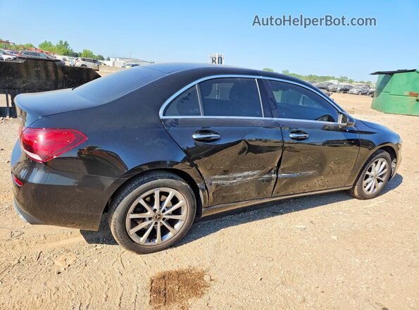 WDD3G4FB2KW028977 2019 MERCEDES-BENZ A Black Задня права чверть