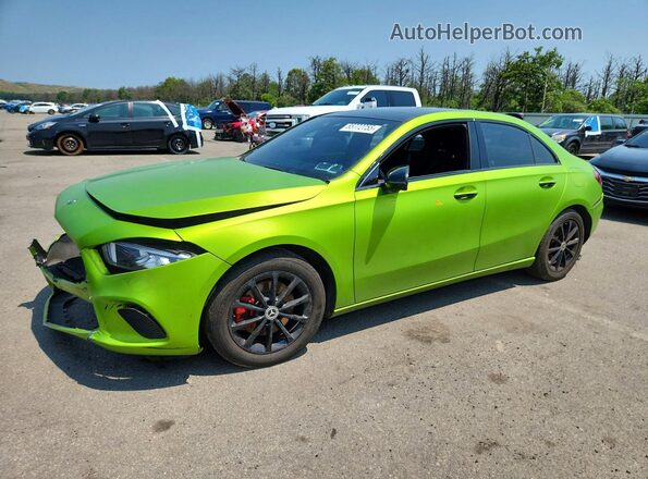 WDD3G4FB4KW001702 2019 MERCEDES-BENZ A Green Rear left