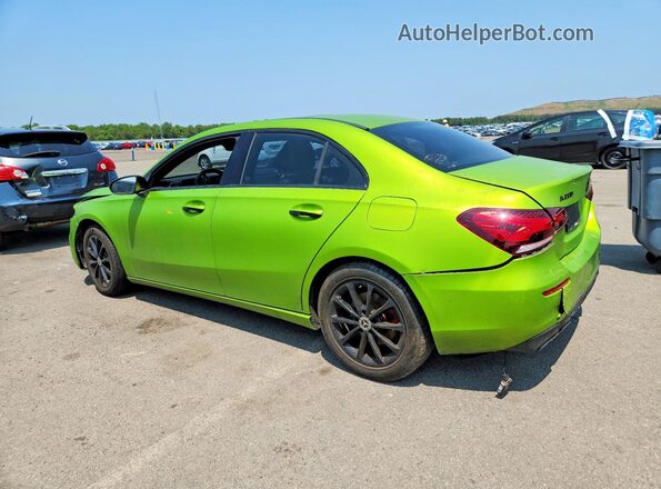WDD3G4FB4KW001702 2019 MERCEDES-BENZ A Green Front view