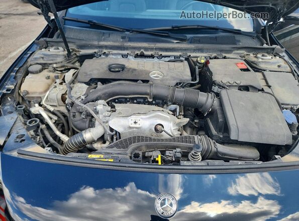 WDD3G4FB4KW018130 2019 MERCEDES-BENZ A Black Rear interior view