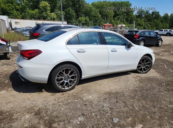 WDD3G4FB4KW023344 2019 MERCEDES-BENZ A-CLASS White Front right