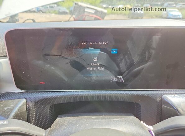 WDD3G4FB4KW023344 2019 MERCEDES-BENZ A-CLASS White Rear seats view
