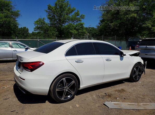 WDD3G4FB8KW030815 2019 MERCEDES-BENZ A Белый Задняя правая четверть