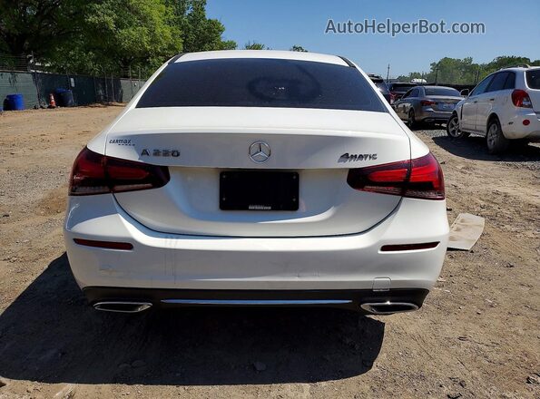 WDD3G4FB8KW030815 2019 MERCEDES-BENZ A Белый Вид сзади