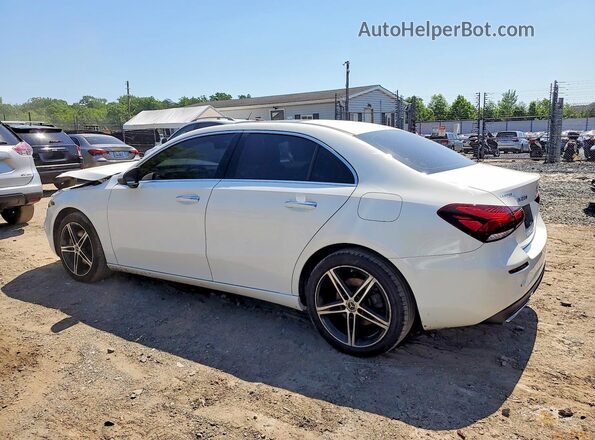 WDD3G4FB8KW030815 2019 MERCEDES-BENZ A Белый Задняя левая четверть