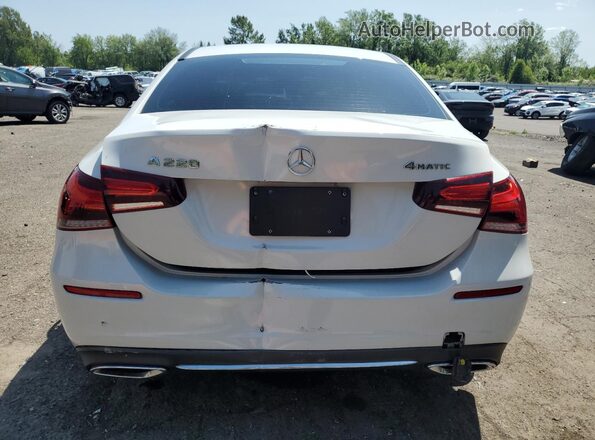 WDD3G4FB8LW039807 2020 MERCEDES-BENZ A White Vista trasera