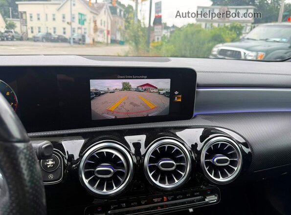 WDD5J4HB0LN061877 2020 MERCEDES-BENZ CLA-CLASS Gray Widok tylnych siedzeń