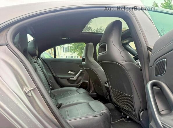 WDD5J4HB0LN061877 2020 MERCEDES-BENZ CLA-CLASS Gray Widok wnętrza z przodu