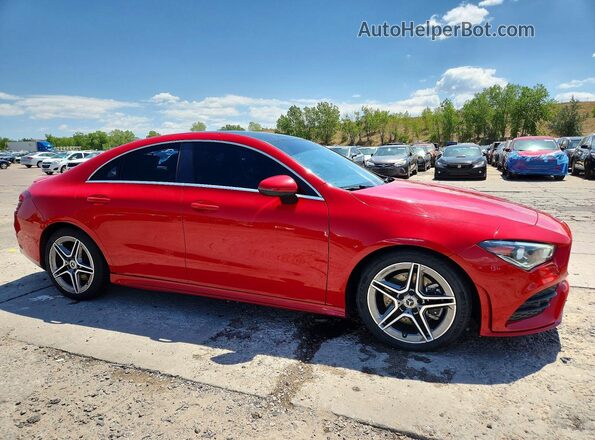 WDD5J4HB5LN035808 2020 MERCEDES-BENZ CLA-CLASS Красный Передняя правая четверть