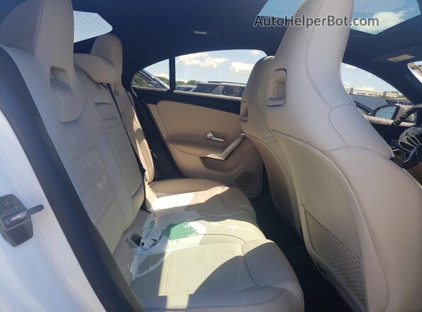 WDD5J4HB7LN070642 2020 MERCEDES-BENZ CLA-CLASS White Vista de los asientos traseros