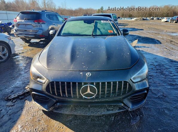 WDD7X8JB1KA005252 2019 MERCEDES-BENZ AMG Gray Вид спереду