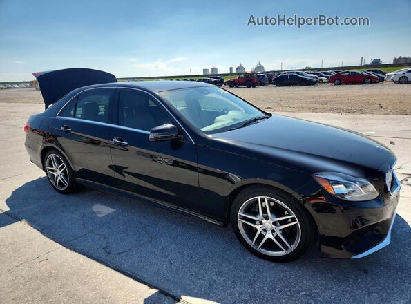 WDDHF5KB0GB185877 2016 MERCEDES-BENZ E Black წინა მარჯვენა