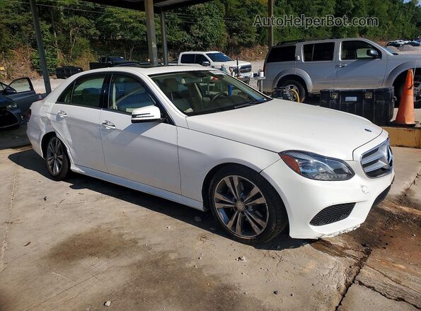 WDDHF5KB3GB214952 2016 MERCEDES-BENZ E White Առջևի աջ