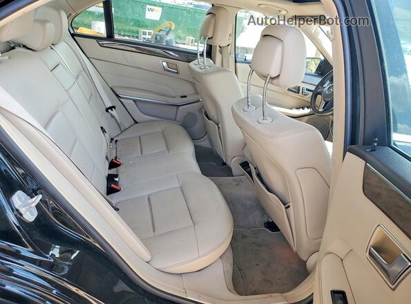 WDDHF5KB3GB247966 2016 MERCEDES-BENZ E Black Rear seats view