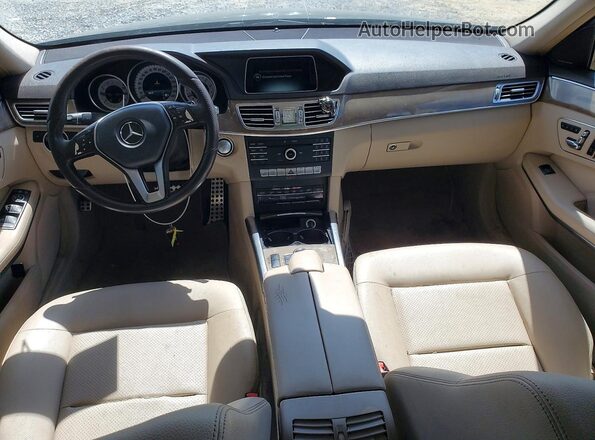 WDDHF5KB3GB247966 2016 MERCEDES-BENZ E Black Dashboard view