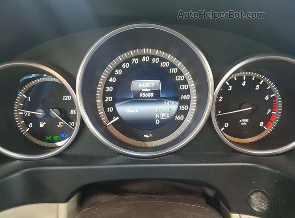 WDDHF5KB4GB213499 2016 MERCEDES-BENZ E White ხელსაწყოთა პანელის ხედი