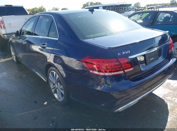 WDDHF5KB4GB250603 2016 MERCEDES-BENZ E-CLASS Dark Blue Հետևի ձախ