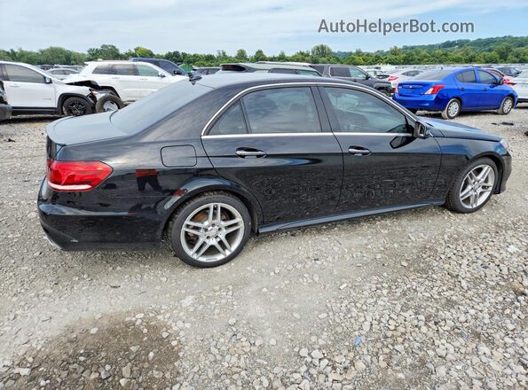 WDDHF5KB6GB221863 2016 MERCEDES-BENZ E Black Tył prawy