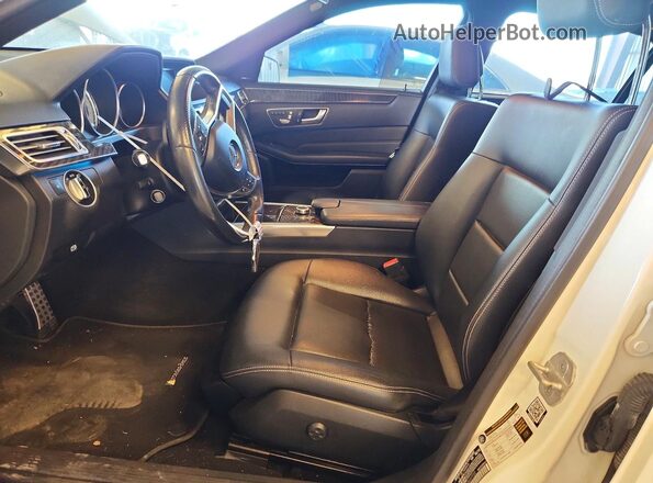 WDDHF5KB7GB227722 2016 MERCEDES-BENZ E White წინა სალონის ხედი